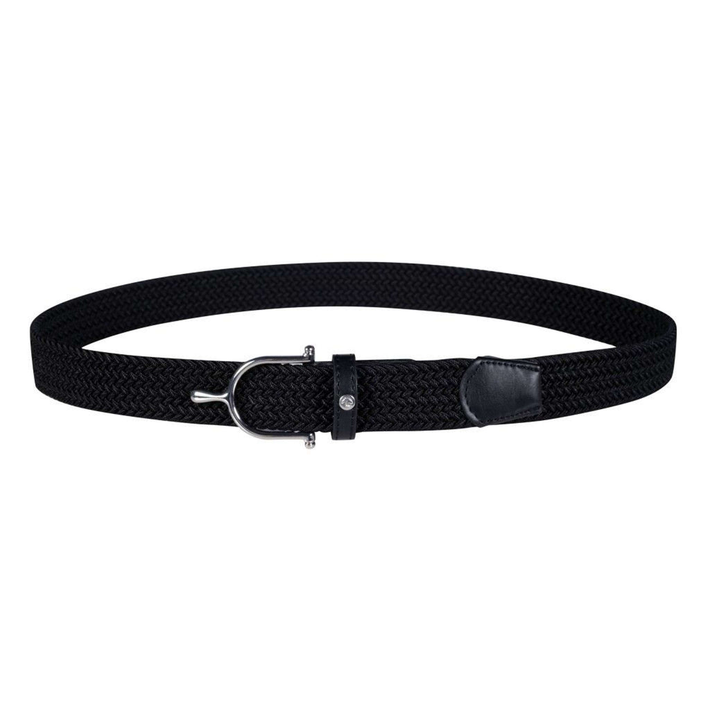HKM Cintura Elasticizzata Ann Nero Argento