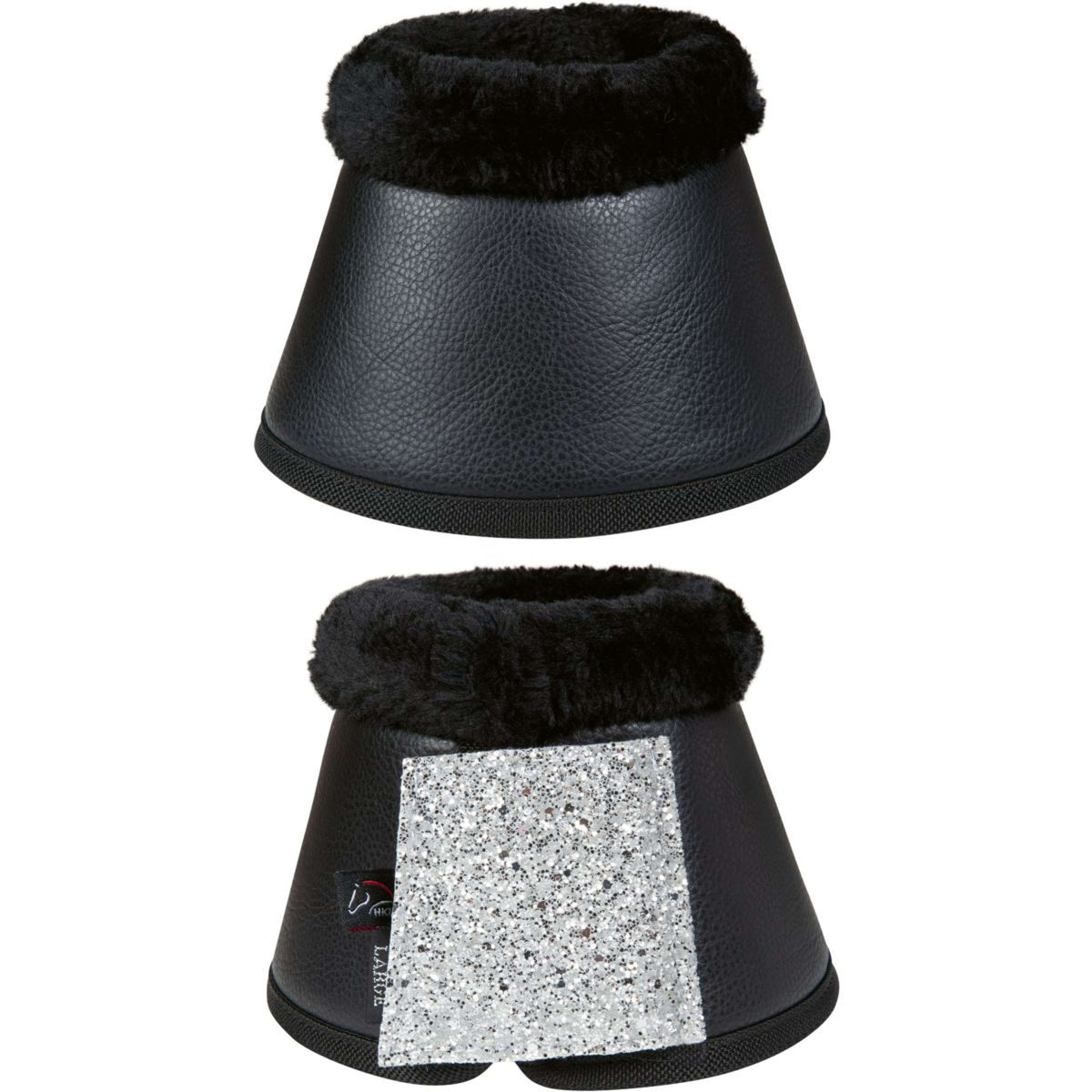 HKM Stivaletti a Campana Sparkle Nero