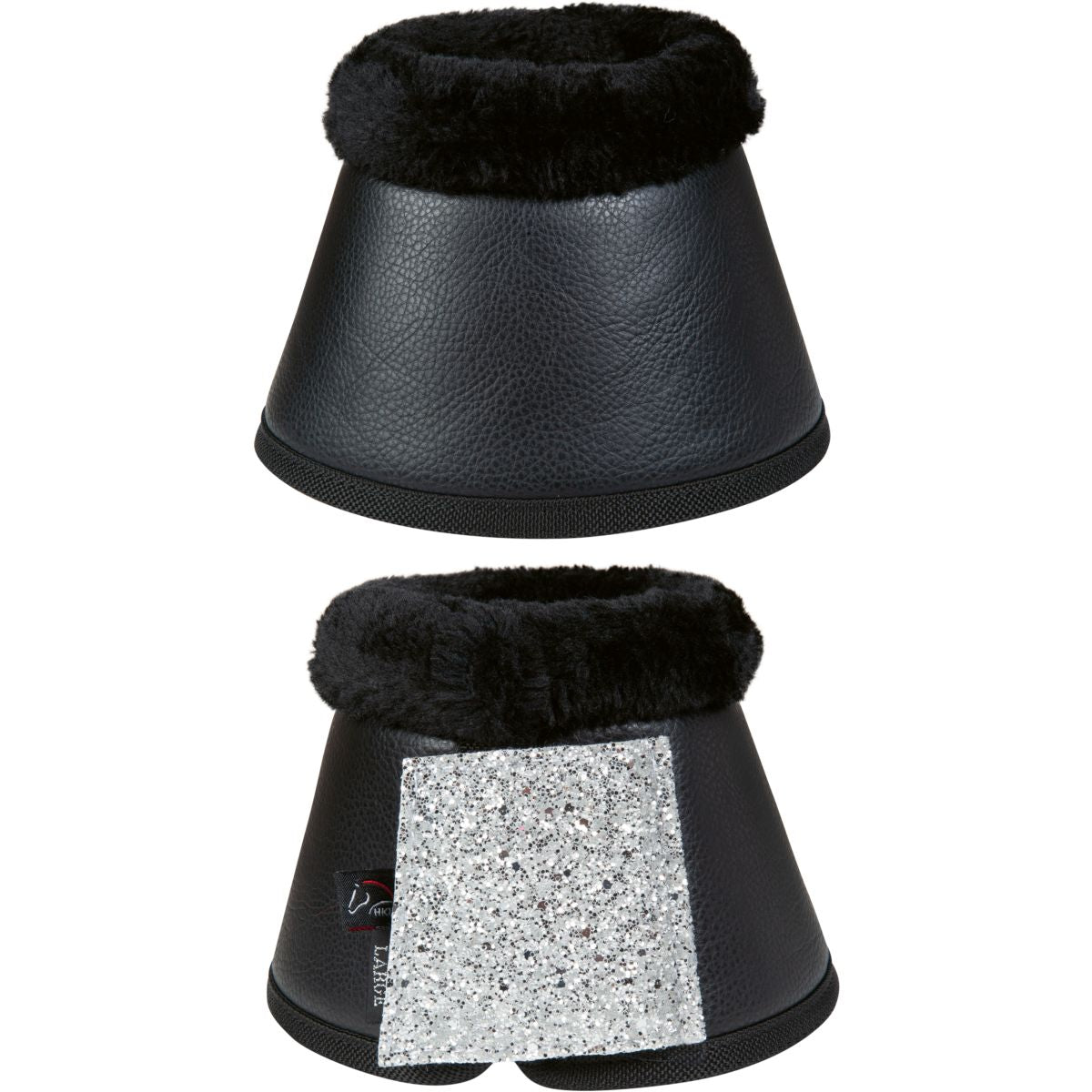 HKM Stivaletti a Campana Sparkle Nero