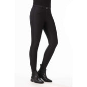 HKM Pantaloni da Equitazione Winner Softshell Winter Nero