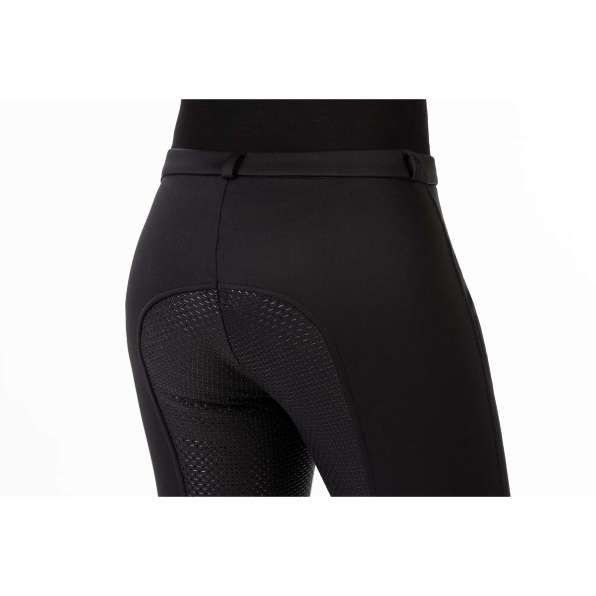 HKM Pantaloni da Equitazione Winner Softshell Winter Nero