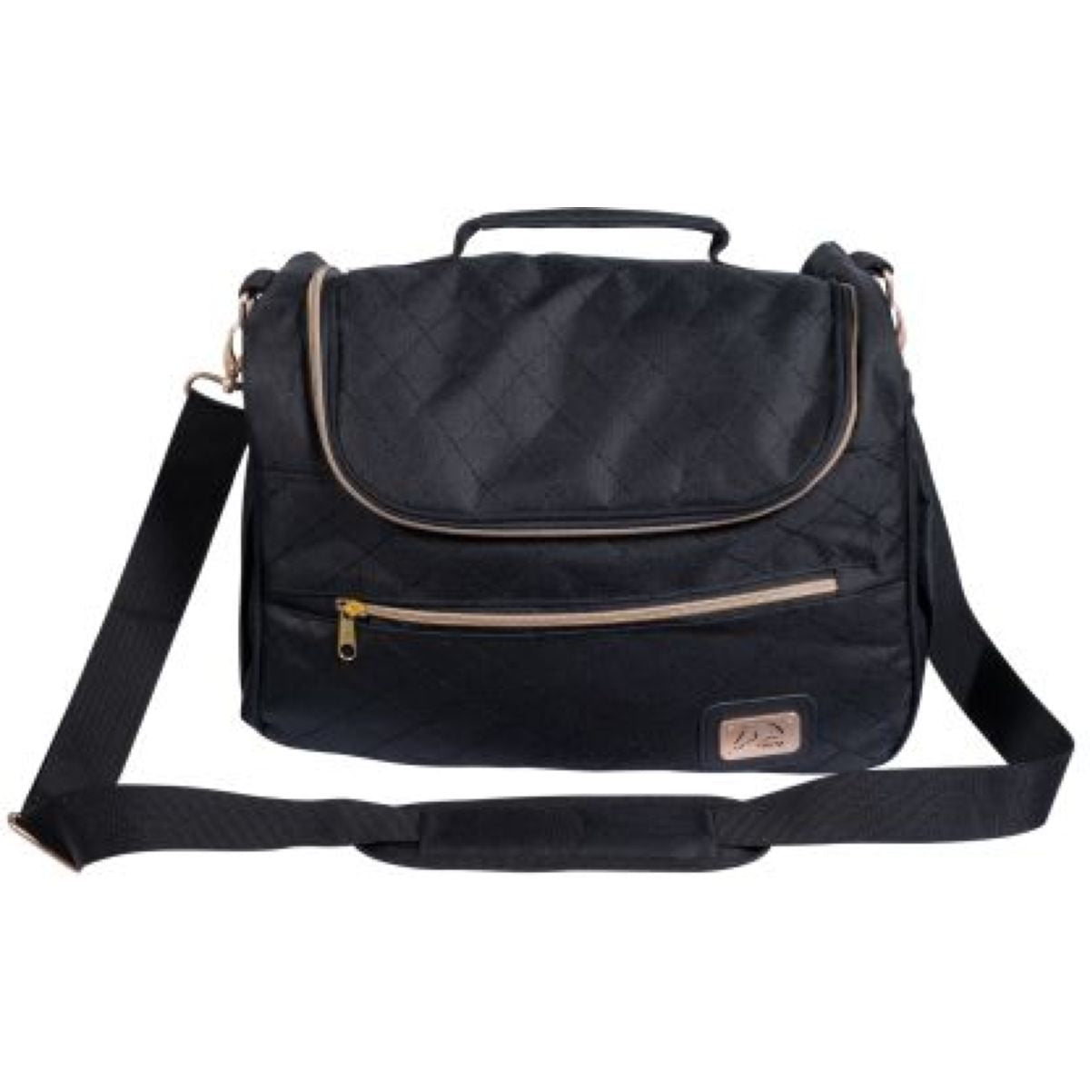 HKM Borsa per la Toelettatura Berry Nero/Oro rosa