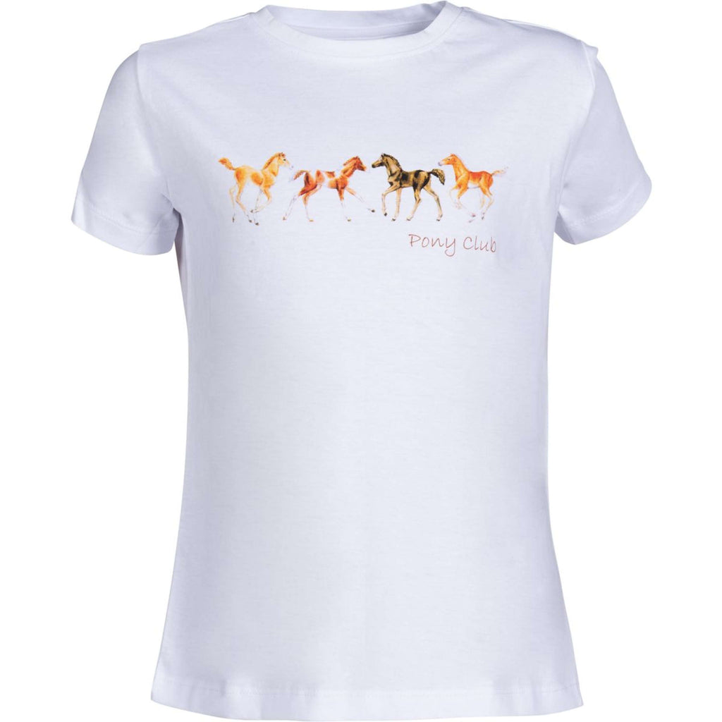 HKM Maglietta Pony Club Bianco