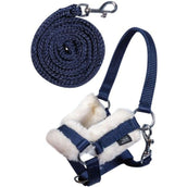 HKM Set Cavezza Hobby Horsing Blu scuro