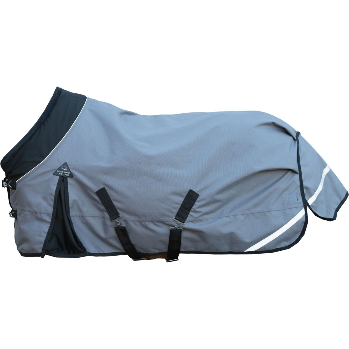 HKM Tappeto da Esterno Liberty 1200D Grigio/Nero