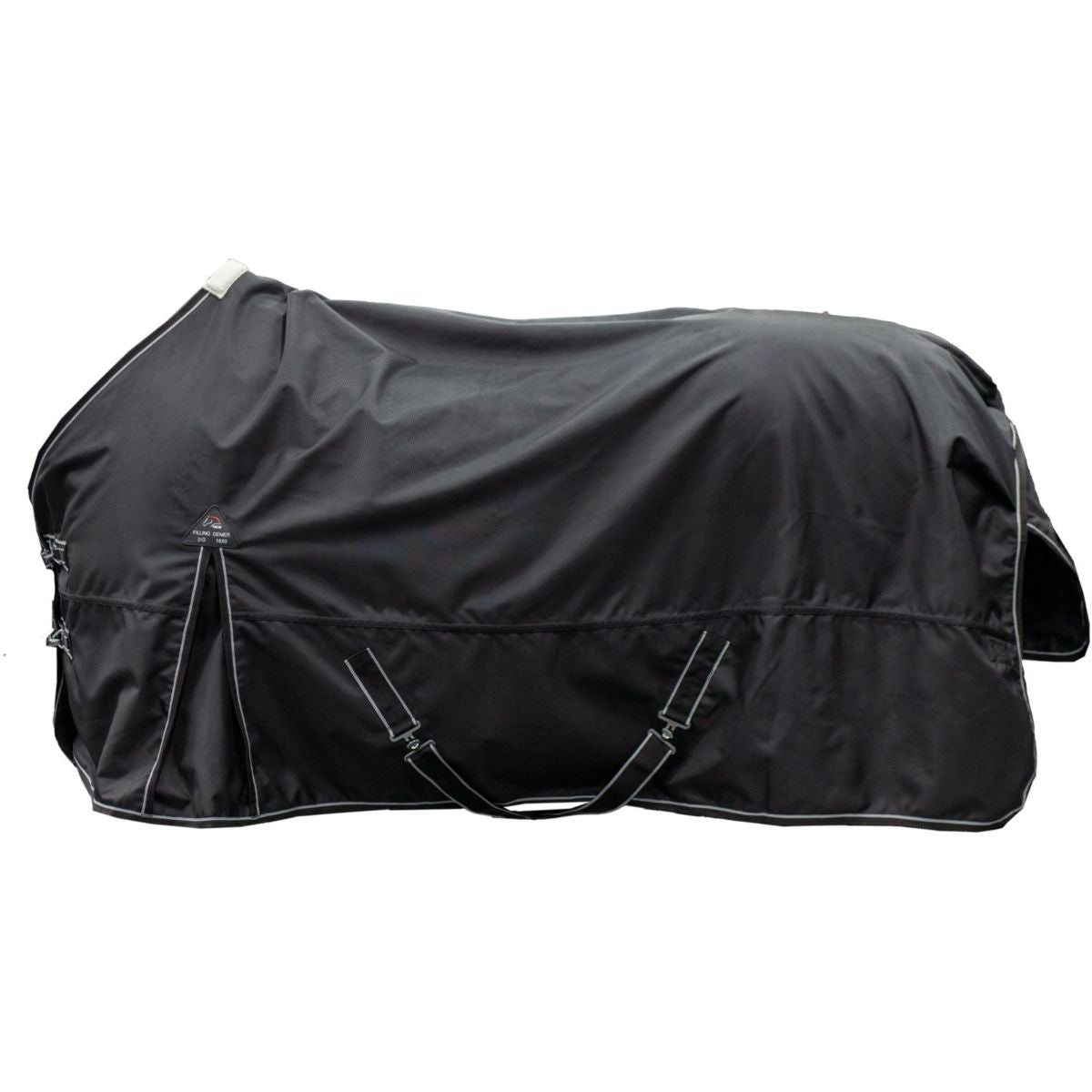 HKM Tappeto da Esterno Premium 1680D Nero
