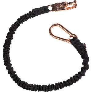 HKM Corda di fissaggio Elastisch Nero/Oro rosa