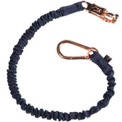HKM Corda di fissaggio Elastisch Blu marino/Oro rosa