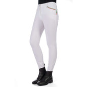 HKM Calzoni Livigno Sportive Full Grip Bianco