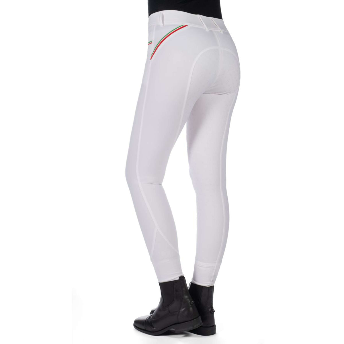 HKM Calzoni Livigno Sportive Full Grip Bianco