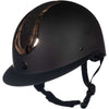 HKM Casco da equitazione Illusion Nero/Oro rosa