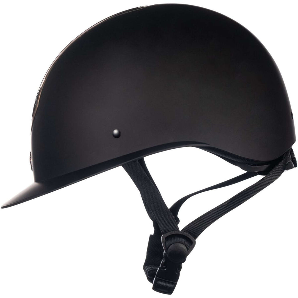 HKM Casco da equitazione Illusion Nero/Oro rosa