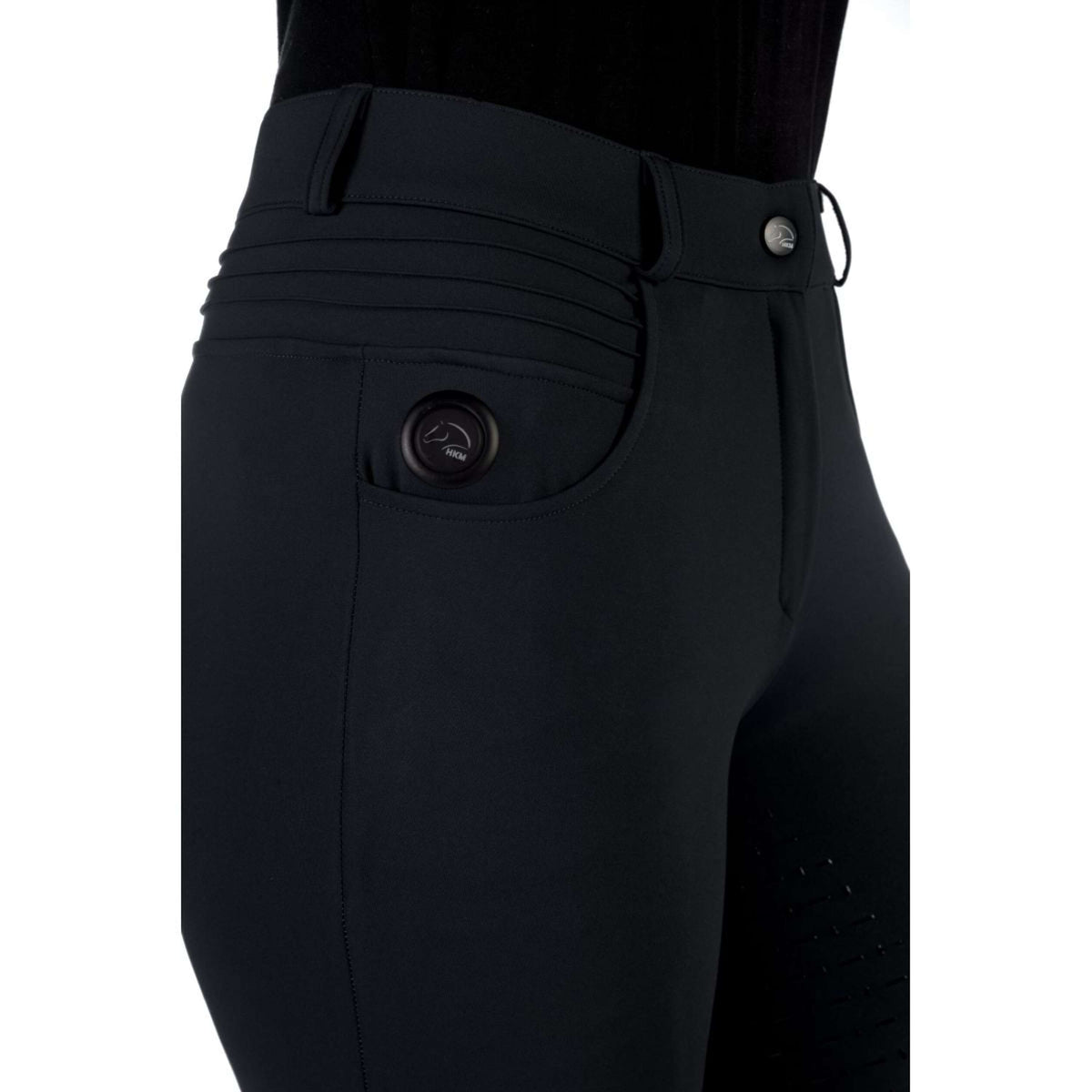 HKM Calzoni Comfort Full Grip Nero