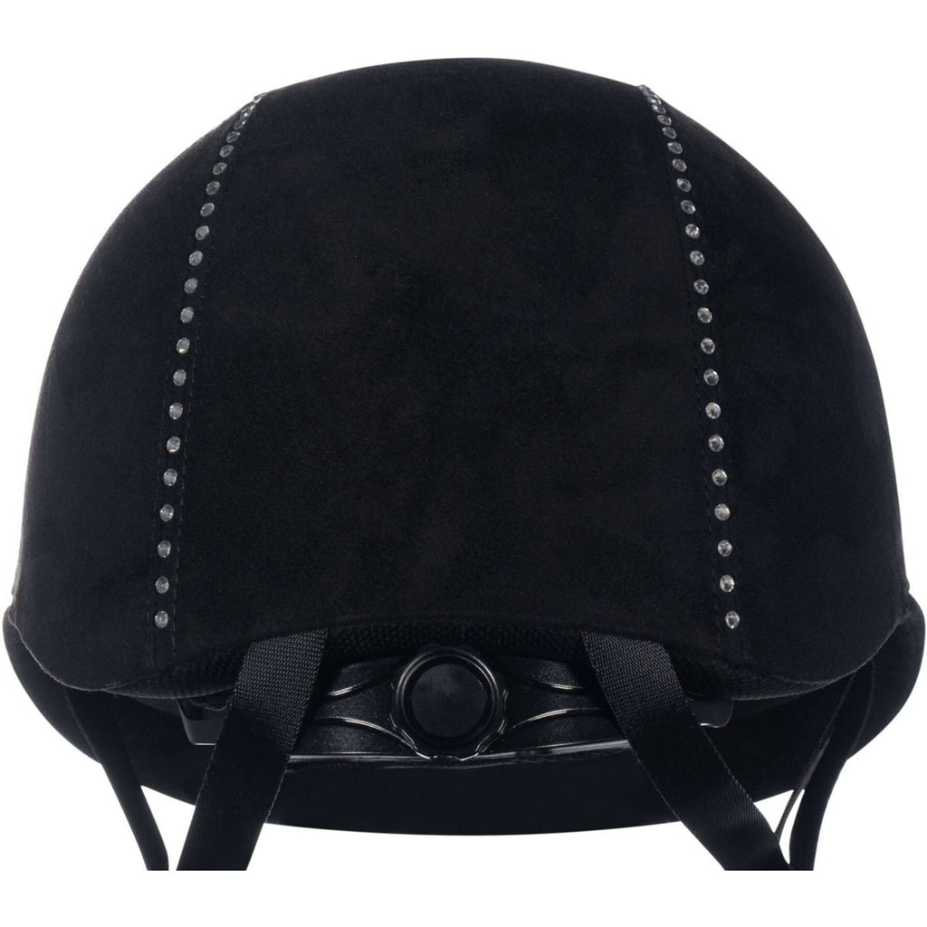 HKM Casco da equitazione Illusion Diamond Nero