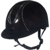 HKM Casco da equitazione Illusion Diamond Nero
