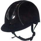 HKM Casco da equitazione Illusion Diamond Nero