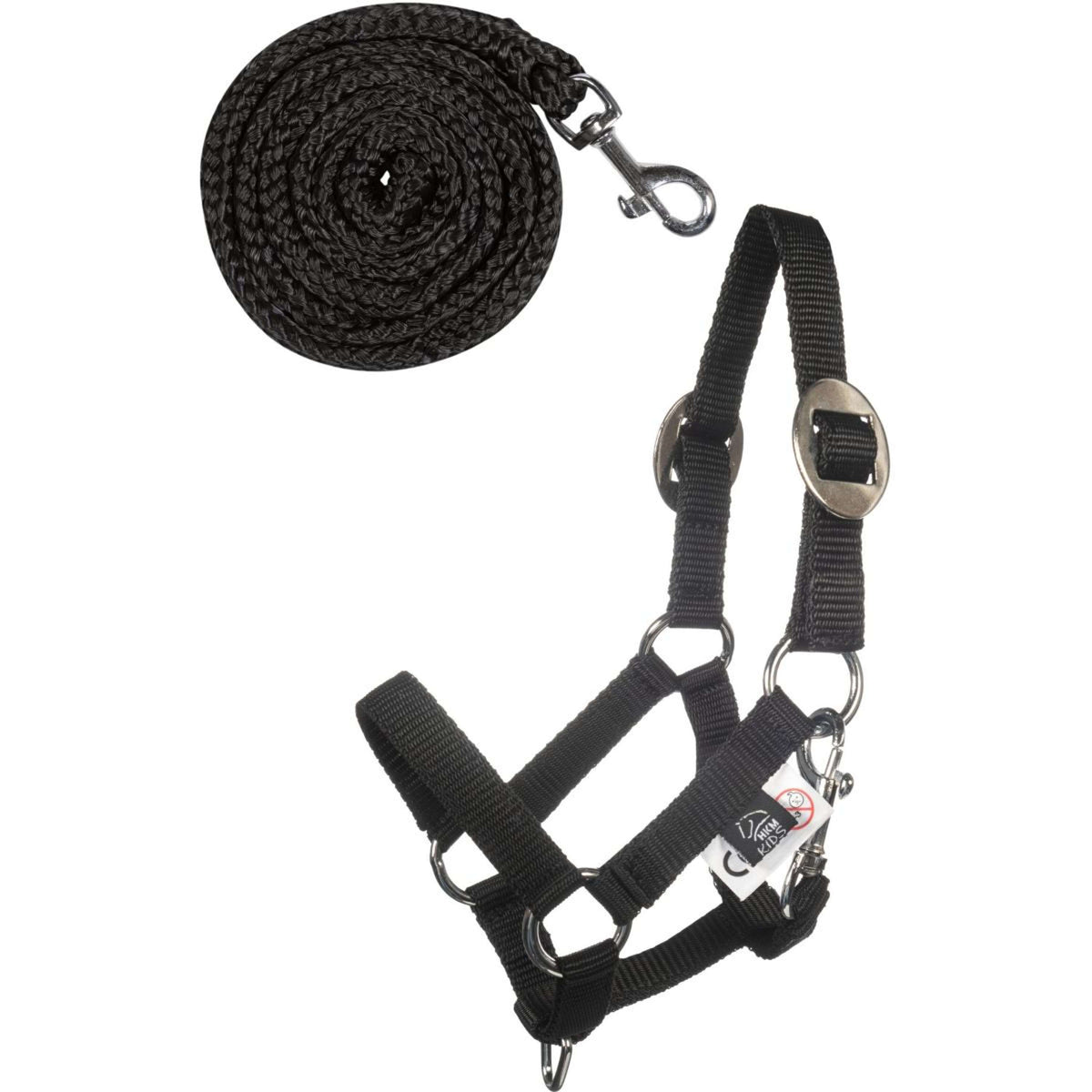 HKM Set Cavezza Hobby Horsing Nero