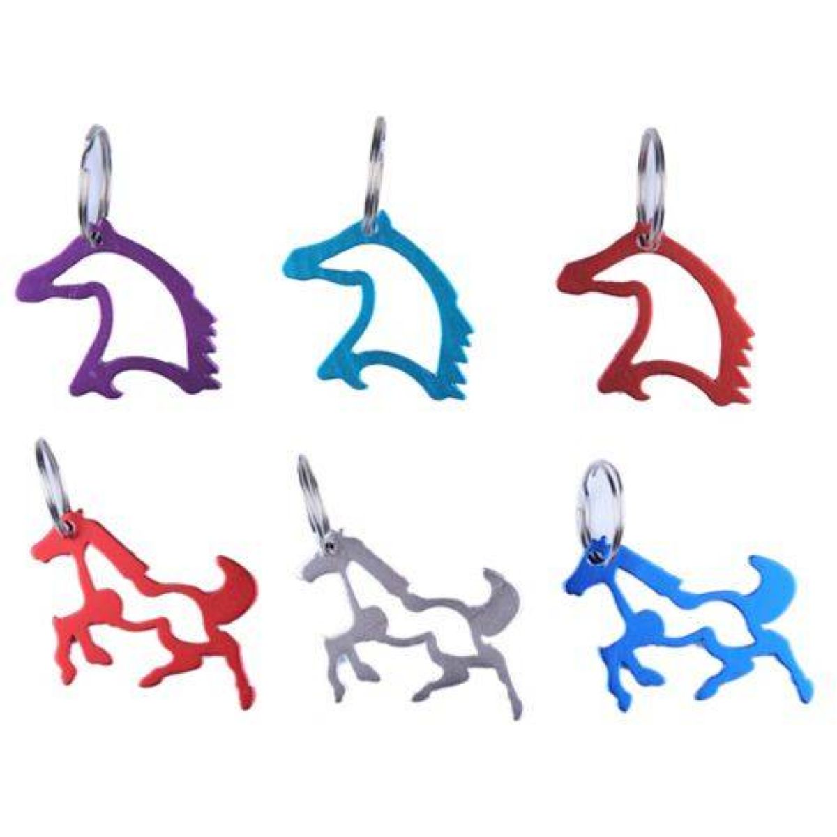 HKM Apribottiglie/Portachiavi Aluminium Ordinato