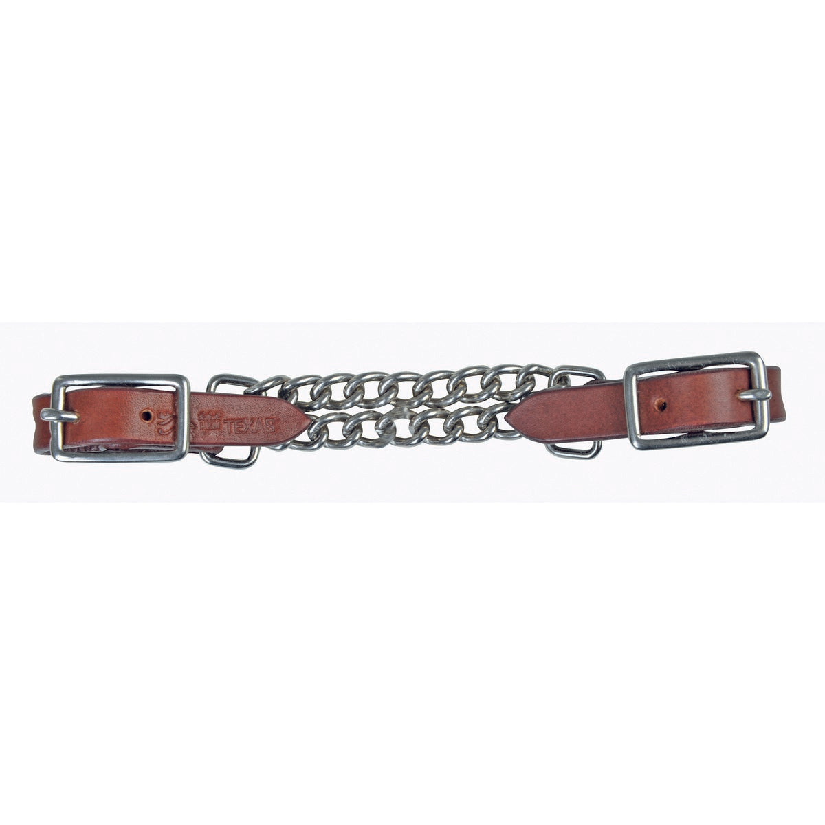 HKM Western Catena di Curb Western Marrone scuro