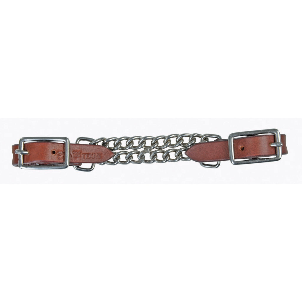 HKM Western Catena di Curb Western Marrone scuro