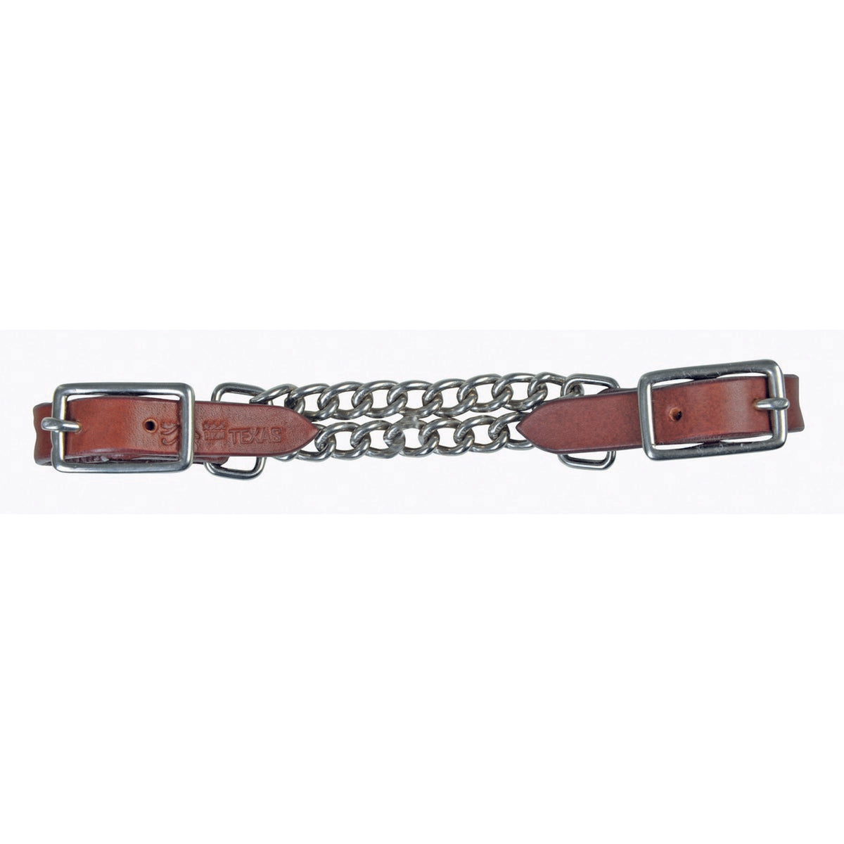 HKM Western Catena di Curb Western Marrone scuro