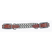 HKM Western Catena di Curb Western Marrone scuro