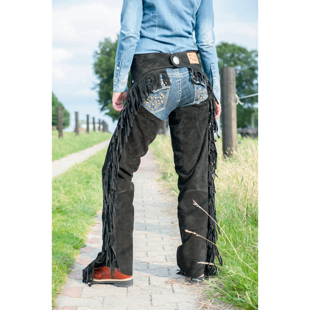 HKM Showchaps con Frange Nero