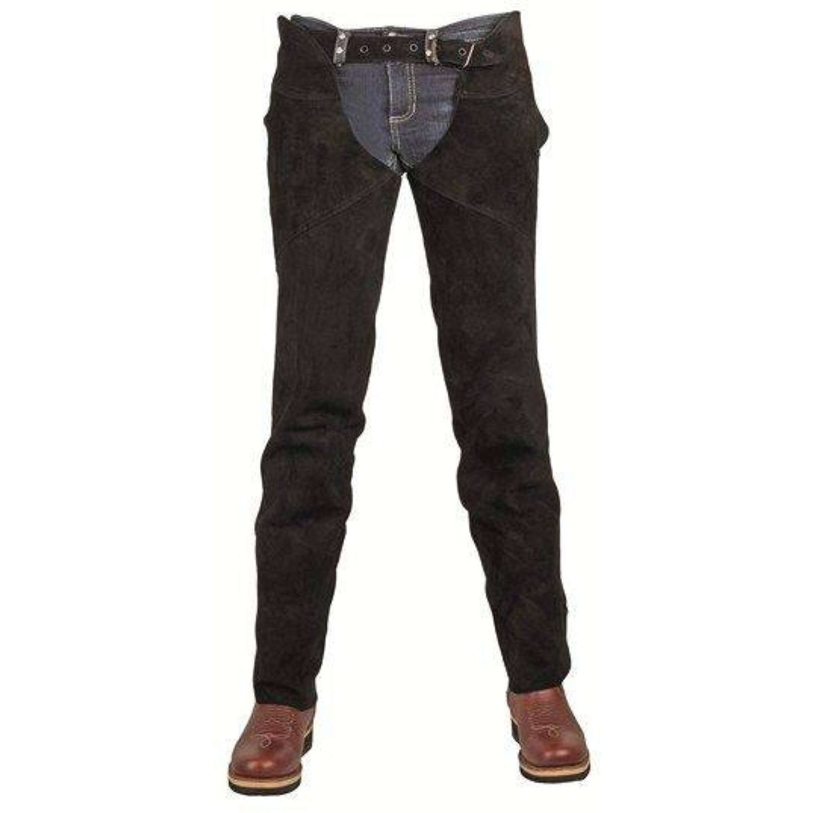 HKM Western Western Chaps Articolato Nero