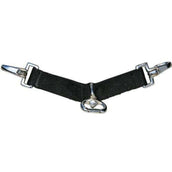 HKM Pezzo di briglie per longe Nero