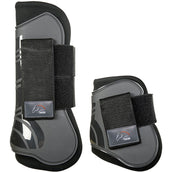 HKM Protettori per Tendini & Paraglomi Genua Set Grigio/Nero