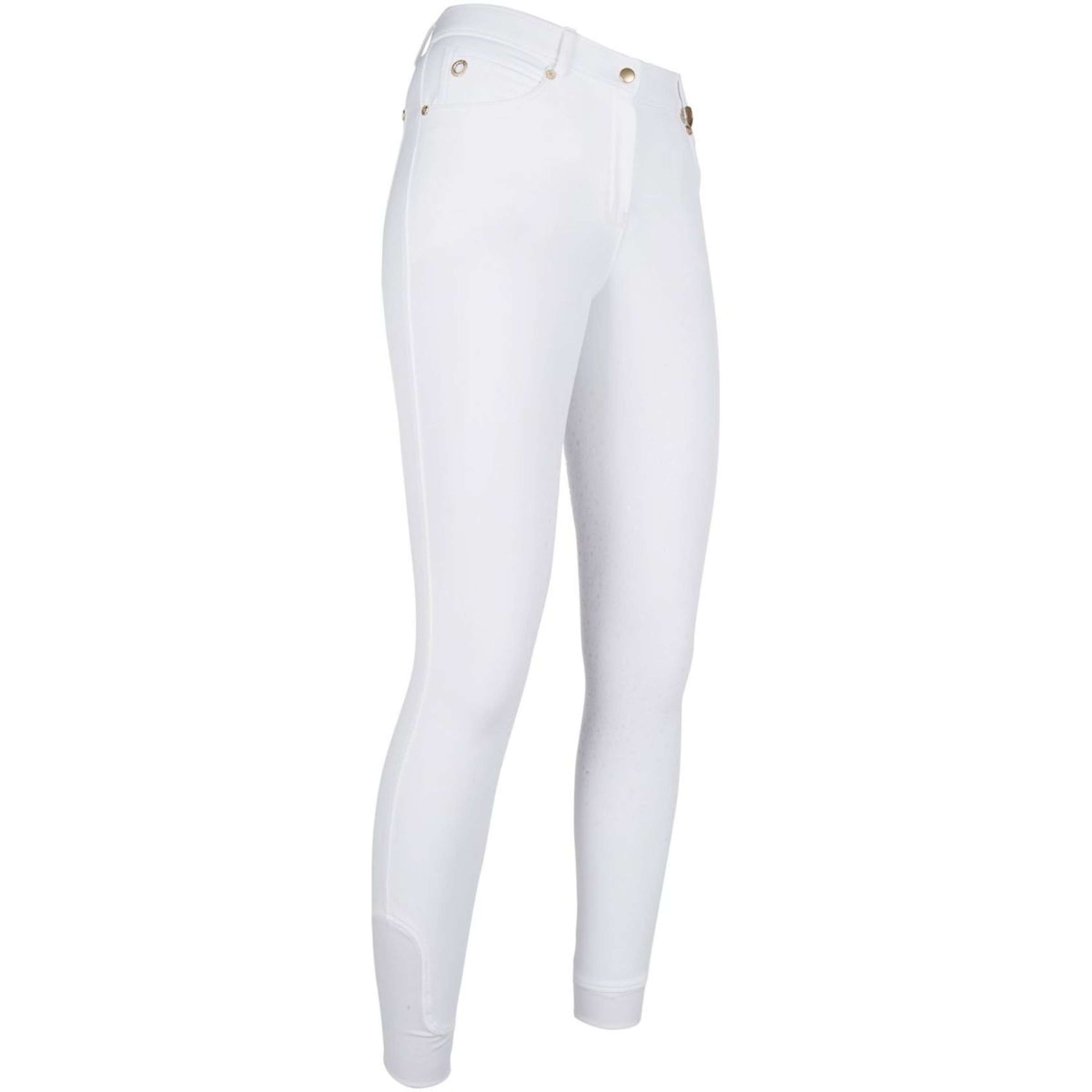 Lauria Garrelli Pantaloni da Equitazione Basic Bianco Lauria Garrelli Pantaloni da Equitazione Basic Bianco