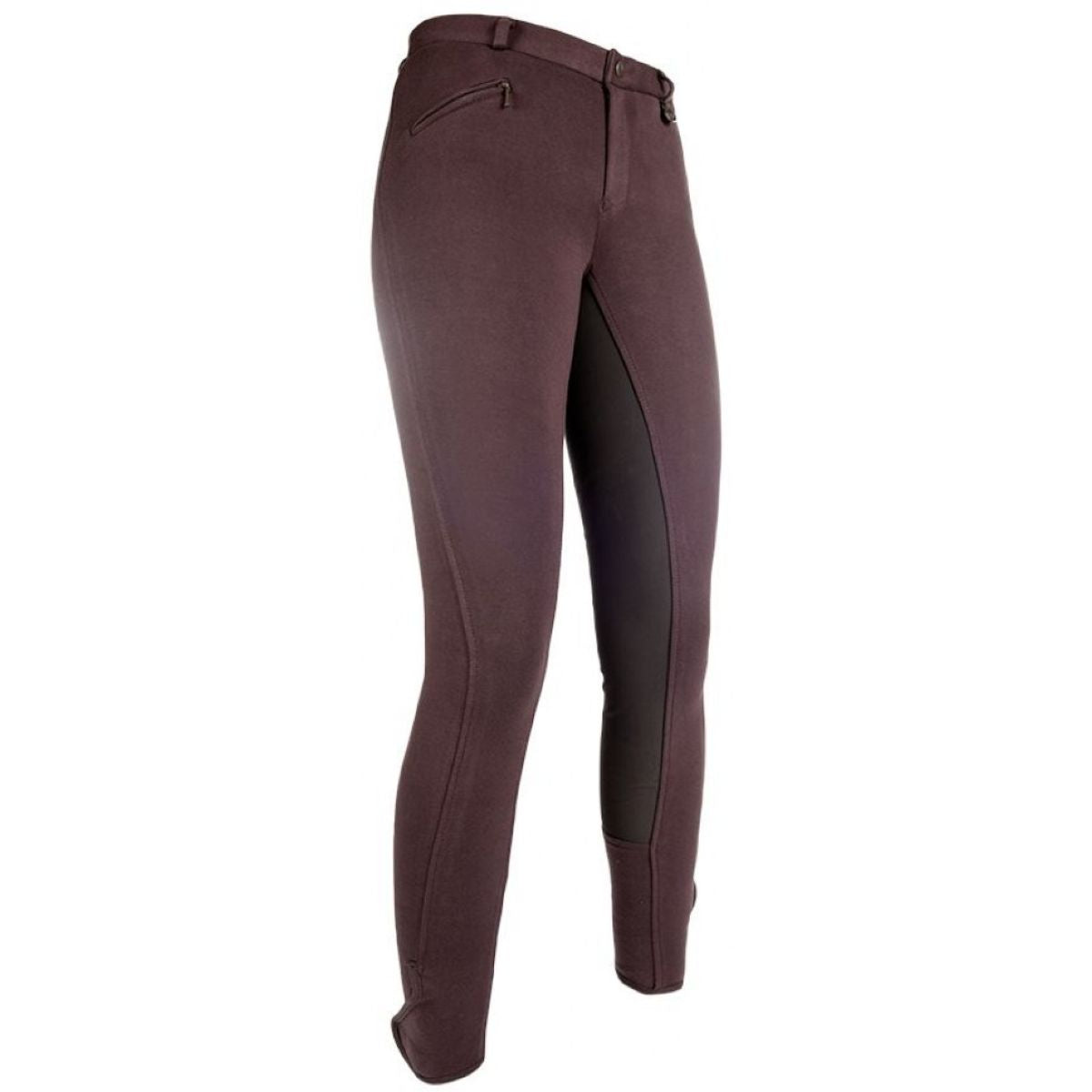 HKM Pantaloni da Equitazione Basic Marrone scuro