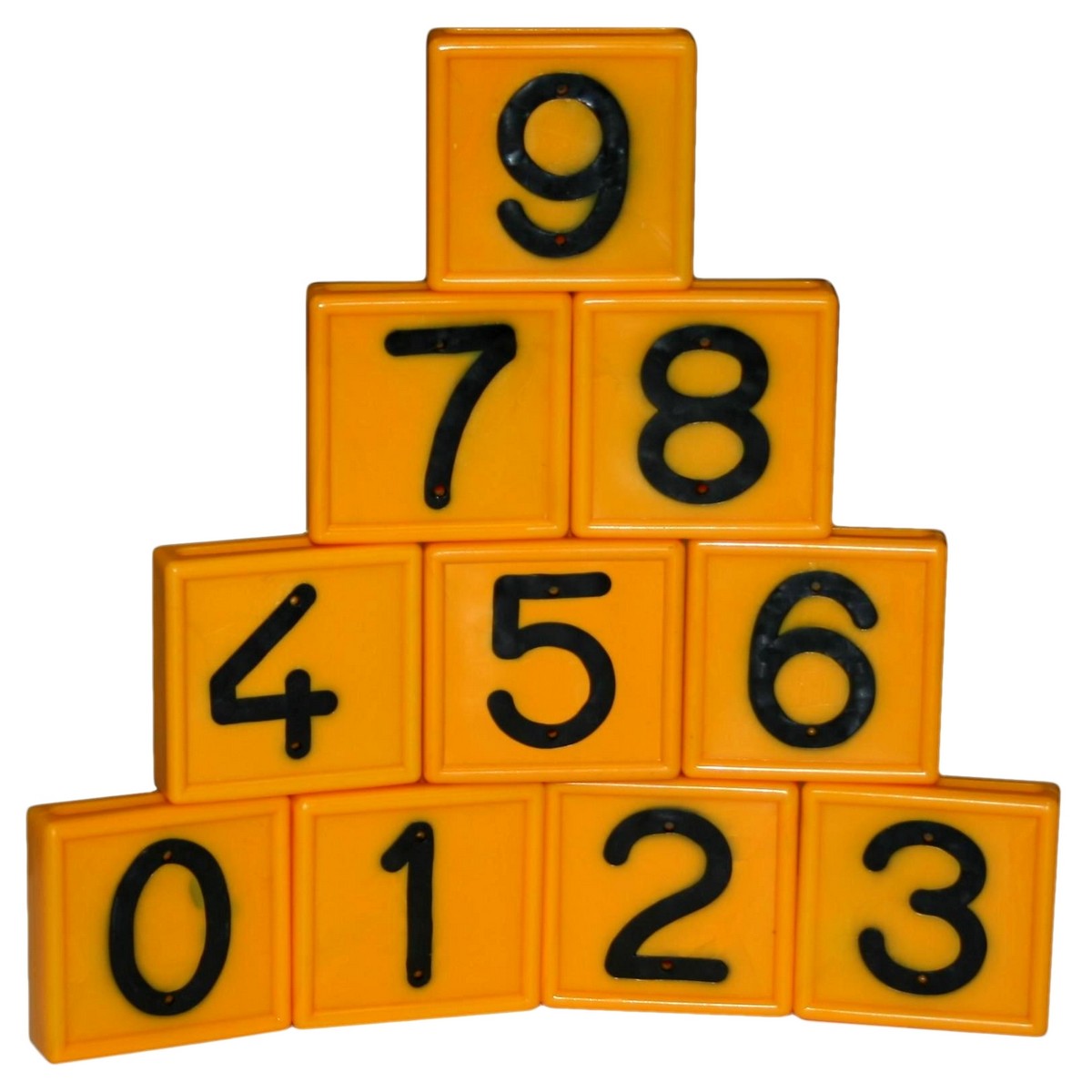 Agradi Numero di Tubo per Cintura di Mucca Giallo