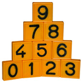 Agradi Numero di Tubo per Cintura di Mucca Giallo