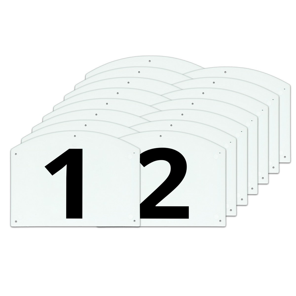 Agradi Numeri e lettere degli ostacoli Show Jump