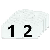 Agradi Numeri e lettere degli ostacoli Show Jump