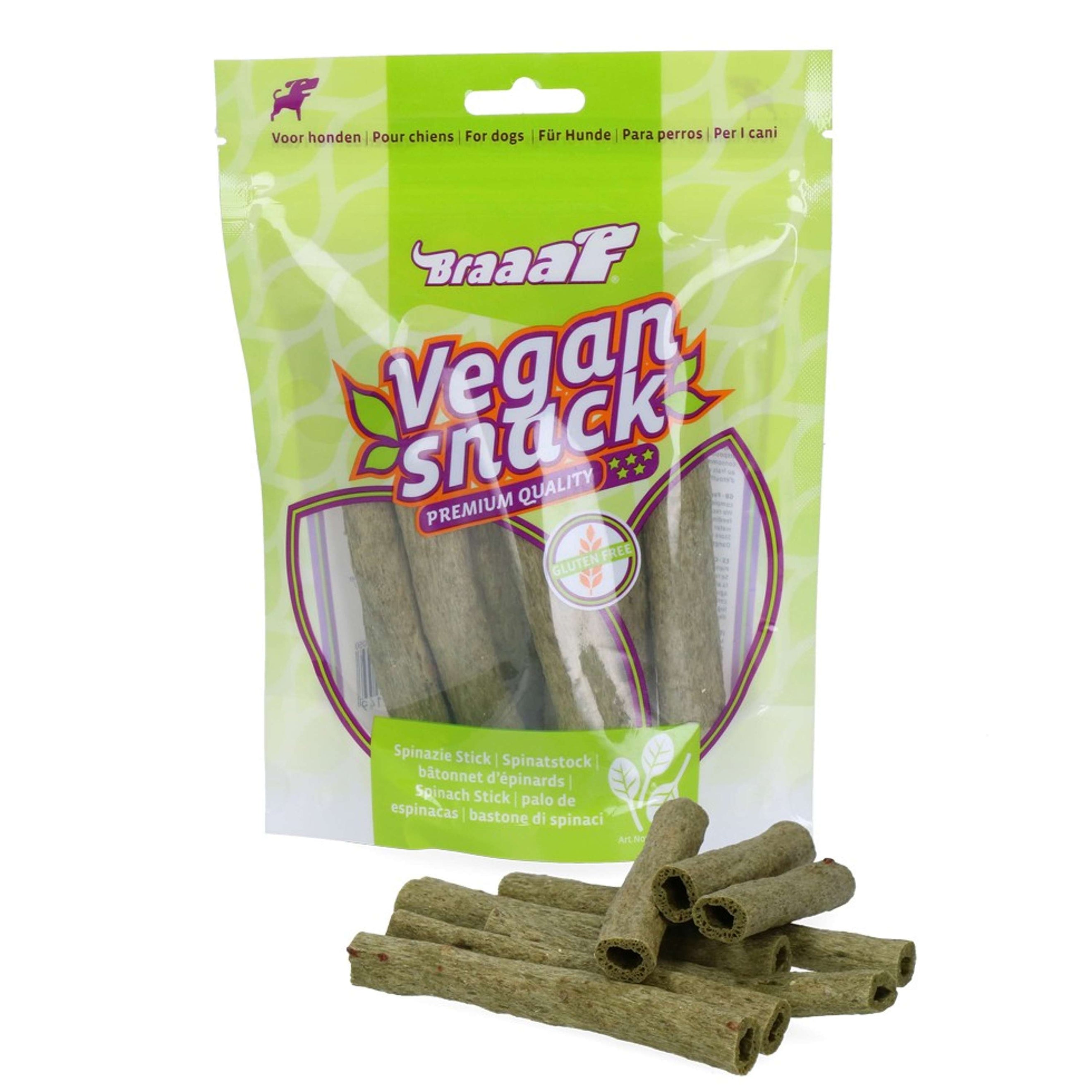 Braaaf Snack Vegan Verde Braaaf Snack Vegan Verde