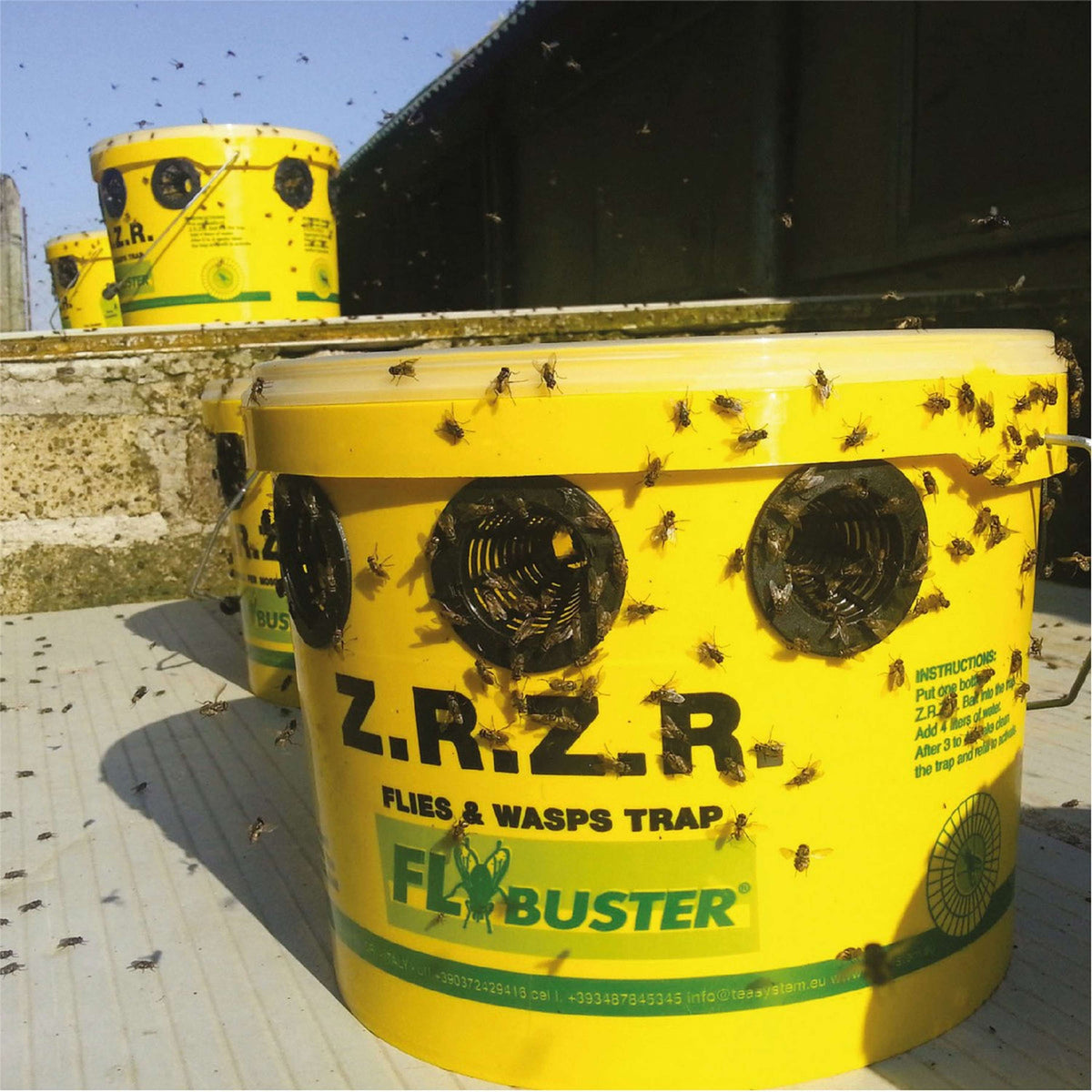 Agradi Flybuster Trappola Esclusa Esca