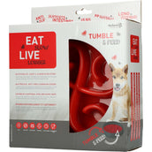 Eat Slow Live Longer Tumble Feeder Tumble Feeder Rosso
