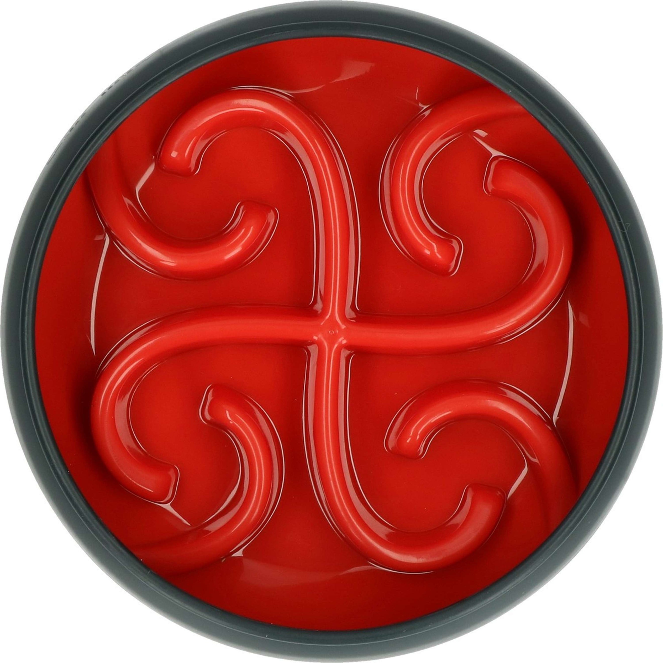 Eat Slow Live Longer Tumble Feeder Tumble Feeder Rosso