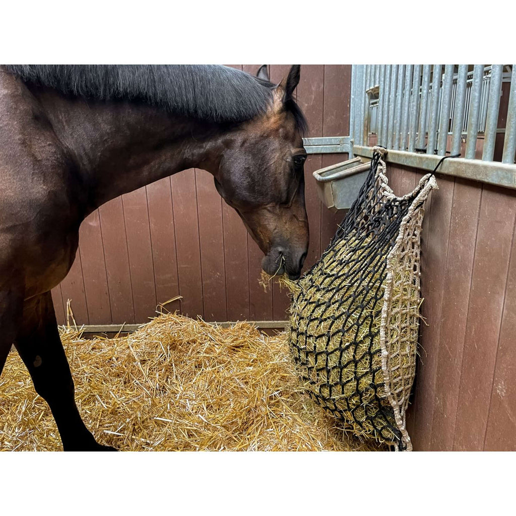 Excellent Hay Slowfeeder Plastica Nero/Bianco
