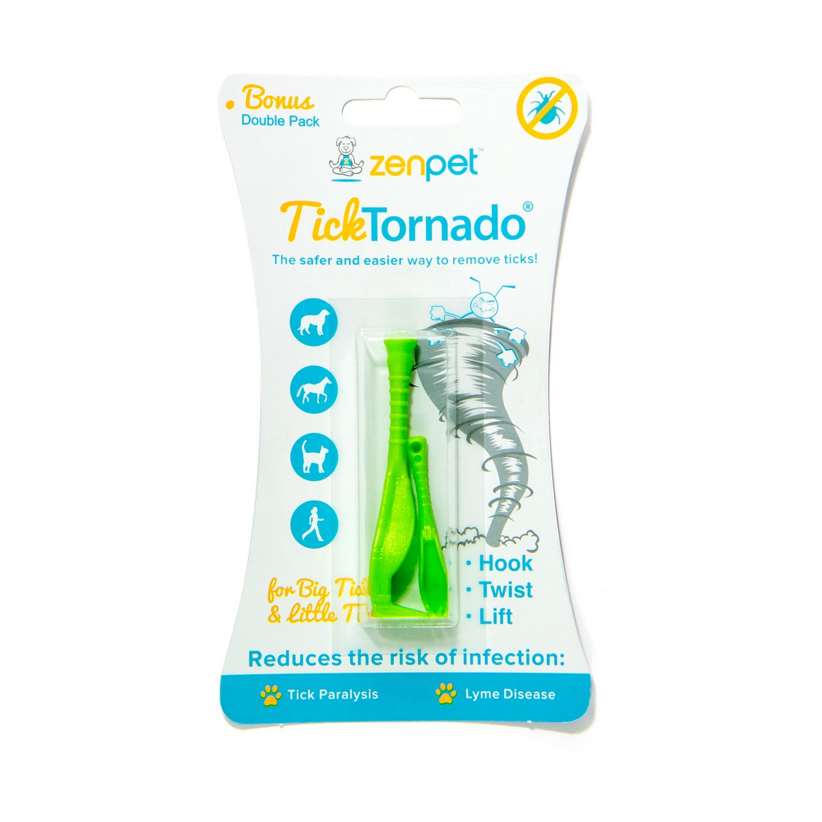 Zenpet Pinza Togli Zecche TickTornado