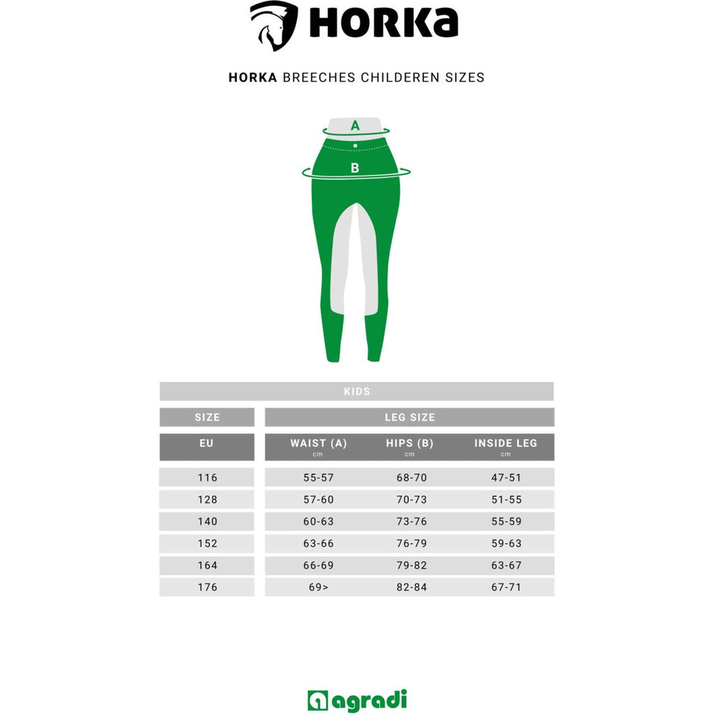 HORKA Leggings da Equitazione Momentum Nero/Oro rosa