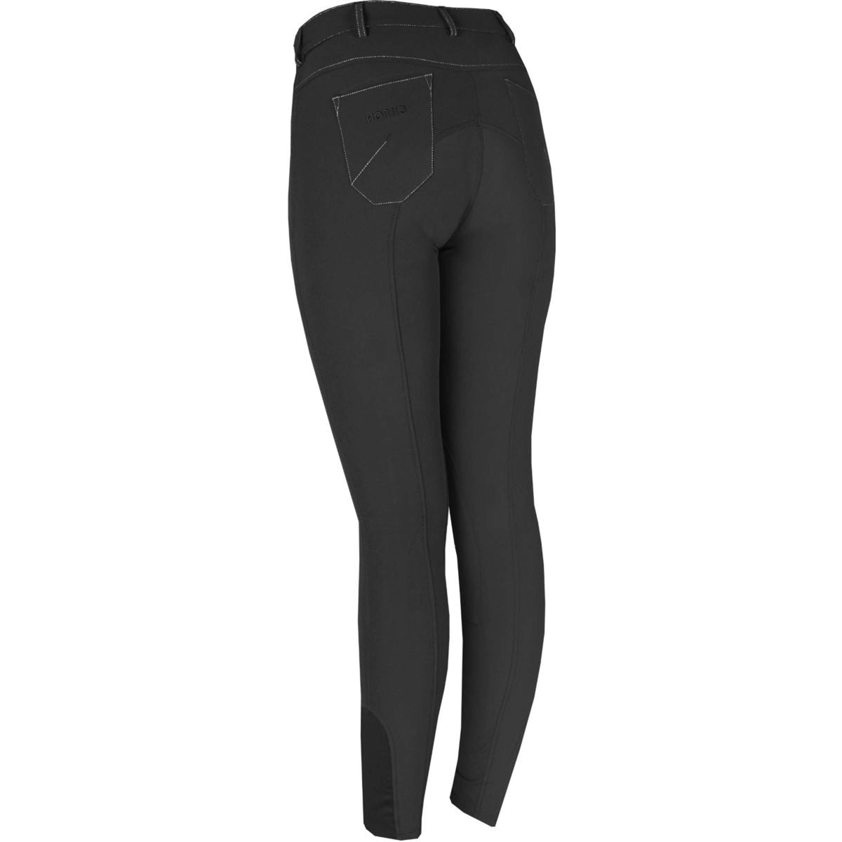 HORKA Pantaloni da Equitazione Quatar Nero