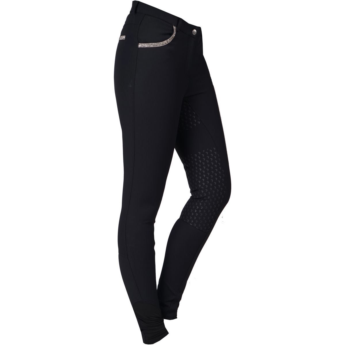 HORKA Pantaloni da Equitazione Nicola Nero