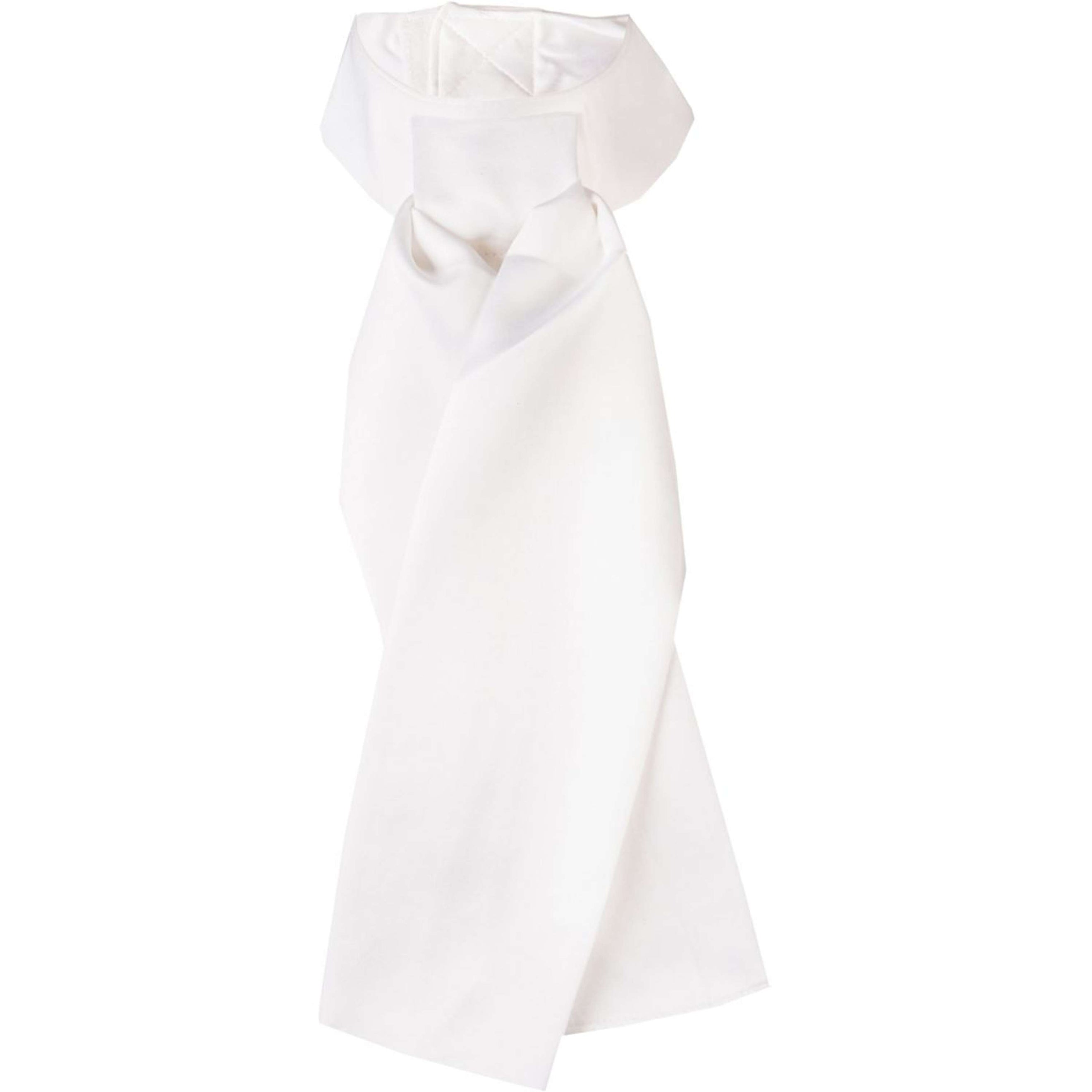 HORKA Plastron Basis Bianco HORKA Plastron Basis Bianco