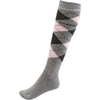 HORKA Calze da Equitazione Grigio/Rosa