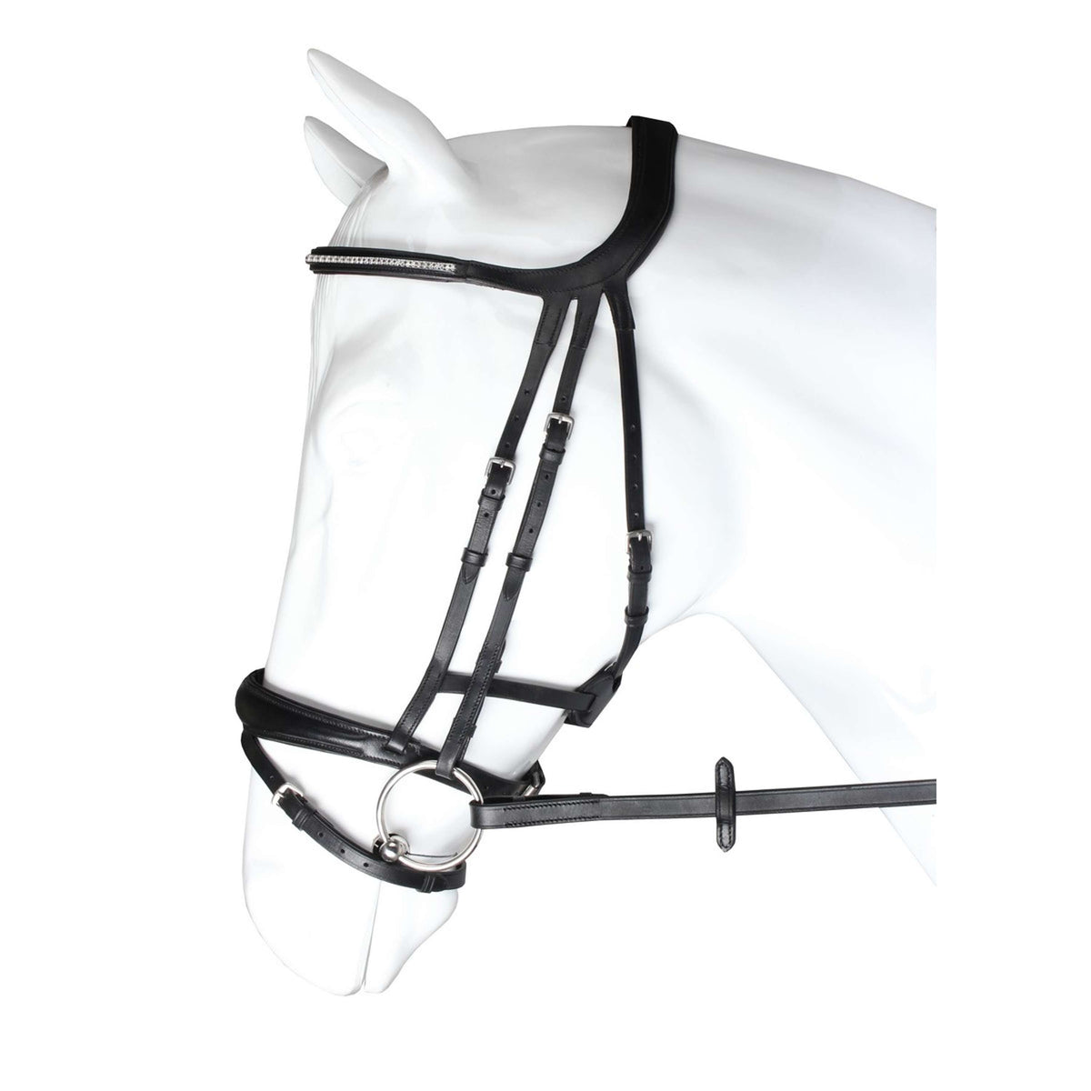 HORKA Briglia Crown Nero Argento