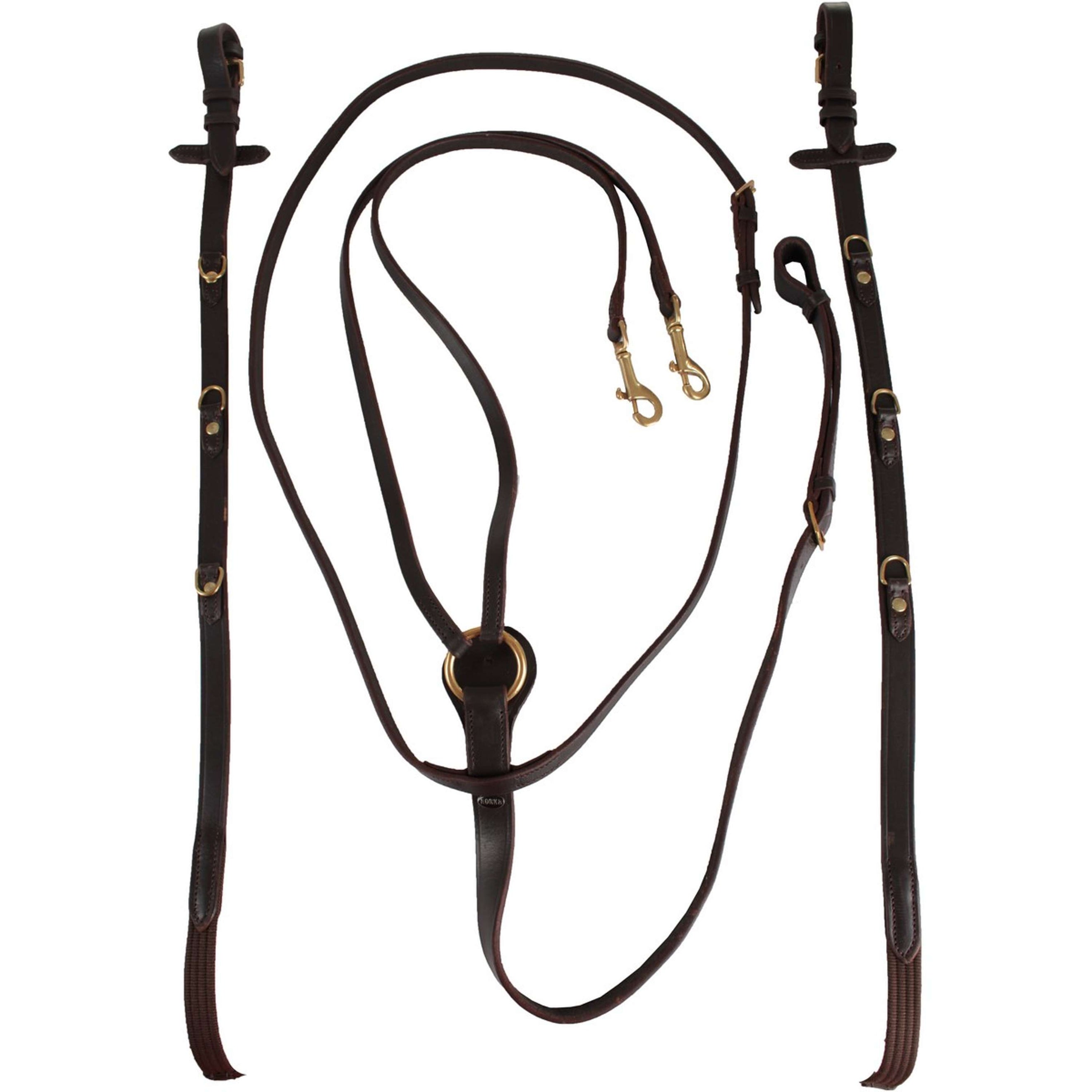 HORKA Briglia Thiedemann Marrone/Oro