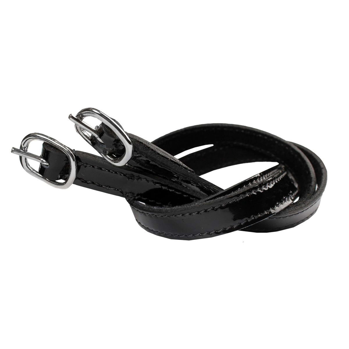 HORKA Cinghia per speroni Nero Argento